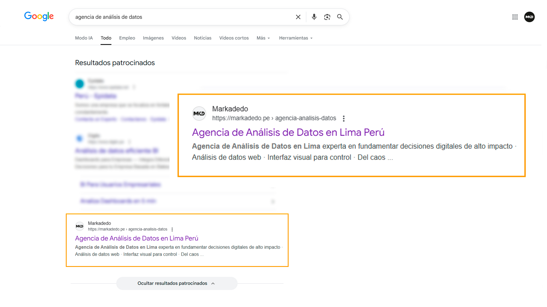 Agencia Google Ads - Anuncios patrocinados en Google